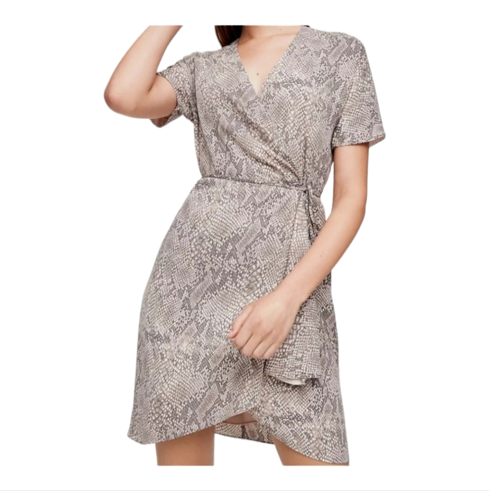 Babaton Wallace Wrap Dress XS